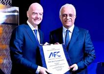 حمایت قاطع AFC از اینفانتینو برای ریاست فیفا